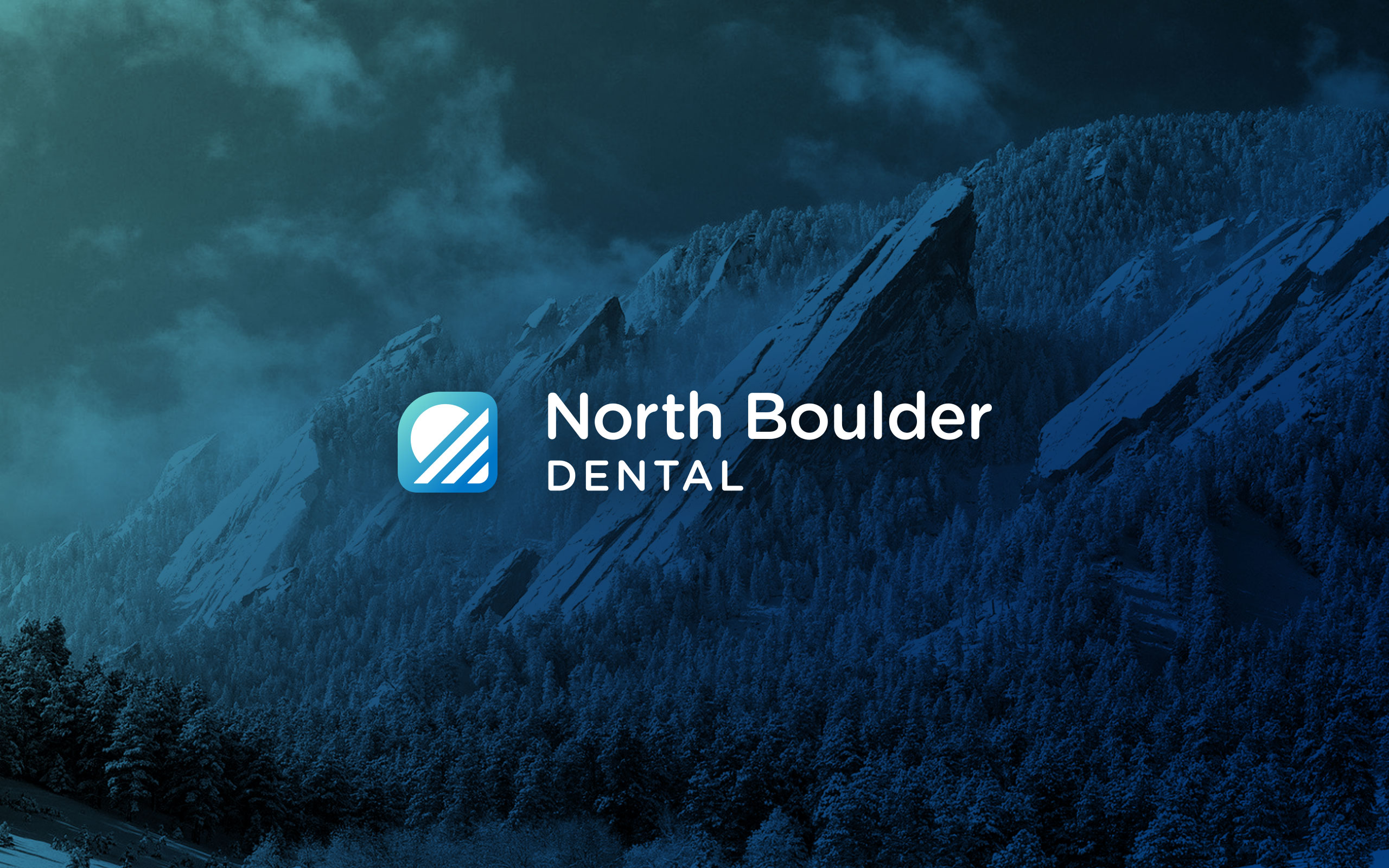 Logo Identity for North Boulder Dental in Colorado Anthem